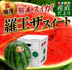 初物⭐︎熊本植木産 スイカ だんらん・羅皇ザ・スウィート1玉約4kg(2玉入) 初物⭐︎熊本植木産 スイカ だんらん・羅皇ザ・スウィート 1玉約5kg(2