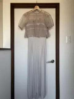 FRAY.I.Dピンク ロングドレス チュール