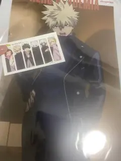 ヒロアカ　ベースヤードトーキョー　限定　A3 クリアポスター　爆豪勝己　新品