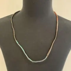 CHAN LUU チャンルー ターコイズ＆カーネリアン ビーズネックレス