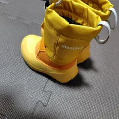 mont-bell 子どもスノーブーツ イエロー13cm