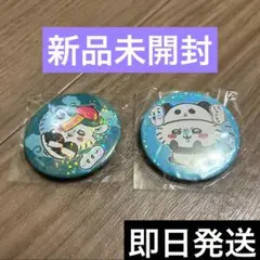 【新品未開封】ちいかわ飯店 ホログラム缶バッジ モモンガ ♥ セット