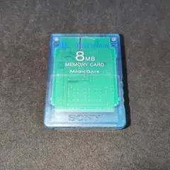 29.PS2メモリーカード アイランドブルー SCPH-10020