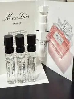 Dior 香水サンプル 4本 Miss Dior ラッキー ディオールのサムネイル