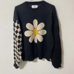 jouetie ロゴ セーター ニット 花