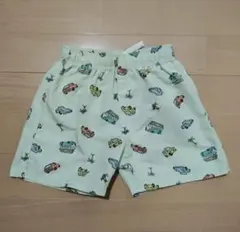 男の子用 キッズ 水着 自動車柄 ハーフパンツ　キッズ同包150円