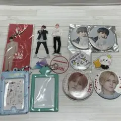 TREASURE ヨシ アクスタ 缶バッジ トレカホルダー まとめ売り セット