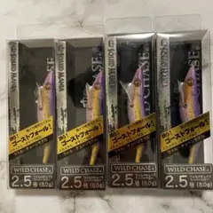 スクイッドマニア　ワイルドチェイス　2.5号SS ゴーストフォール　ラトル スクイッドマニア ワイルドチェイス 2.5号 ゴーストフォールラトル 4つ