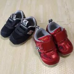 ベビースニーカー2点セット12cm，13cm