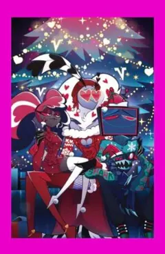 ハズビンホテル クリスマス限定 ポスター ホテルサイド アラスター