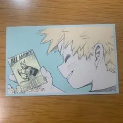 僕のヒーローアカデミア　原画展　メモリアルコレクション　爆豪　幼少期