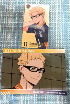 劇場版ハイキュー！！ゴミ捨て場の決戦展　月島蛍2点セット