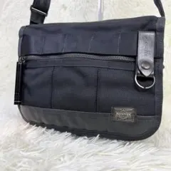 美品 PORTER ポーター ヒート ショルダーバッグ マグライト付き