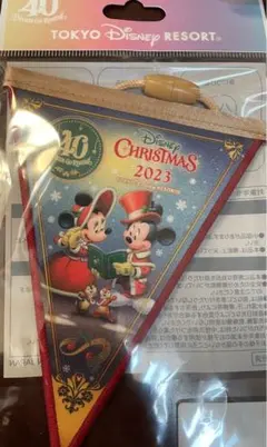 ディズニー40周年 ガーランド クリスマス 2023