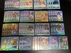※破格　緑ミホーク　計104枚　ほぼフルパラデッキ + デッキパーツ + おまけ