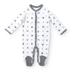 ラルフローレン　polo クマ柄　足付きロンパース