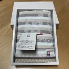 今治タオル ストライプ タオルハンカチ ギフトボックス入り　未使用
