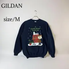 古着 スヌーピー スウェットトレーナー メンズ ネイビー ネイビー N