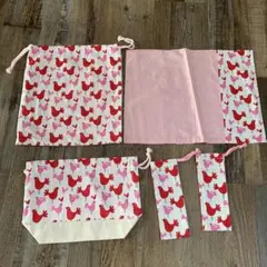 SALE! ハンドメイド　巾着袋5点セット！