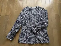 【美品】ドゥロワー別注　T-MAT ペイズリーブラウス　size1