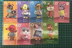 とびだせどうぶつの森　amiiboカード　まとめ売り