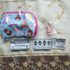 モンチッチ◆ おでかけパスケース◆めじるしアクセサリー ２ チムたん◆２点