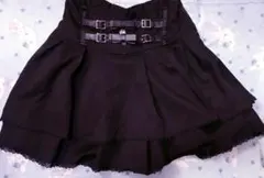 地雷系 量産型 黒 スカート