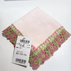近澤レースハンカチ　ハナミズキ　ピンクのサムネイル