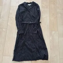 【ユニクロ×イネス】チェックワンピース