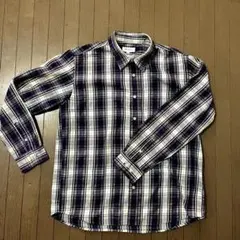 B.C.Factory チェック柄長袖シャツ LLのサムネイル