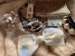 ヘアアクセサリーセット・ピアス