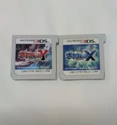 ポケットモンスター X・Y 2本 セット 3DS ソフト