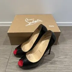 Christian Louboutin オープントゥパンプス　36.5のサムネイル