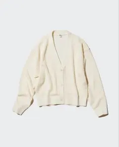 UNIQLO メッシュVネックショートカーディガンのサムネイル