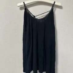 黒 Lサイズ キャミソール