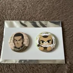 ゴールデンカムイ　谷垣　どうぶつフォーゼ　缶バッジ