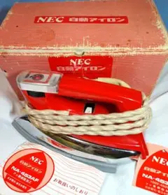 ナショナル 自動ベビーアイロン NI-120A 昭和 レトロ - メルカリ