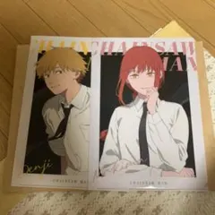 ローソン限定　チェンソーマンクリアファイルデンジ&マキマ