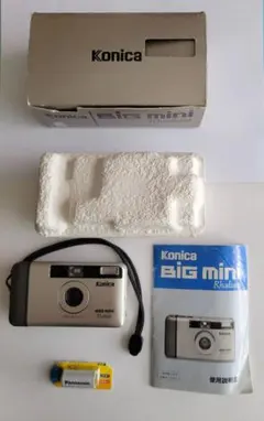【完動品 美品】Konica BiG mini Rhodium 純正ケース 2026年最新】BIG MINI RHODIUMの人気アイテム - メルカリ