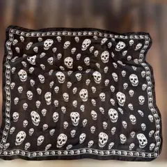Alexander McQueen スカル柄 ストール - メルカリ
