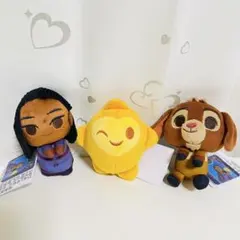 ディズニー映画ウィッシュ　マスコット3種セット