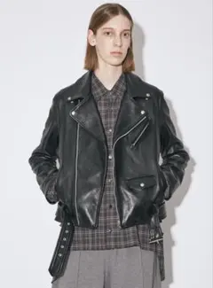 beautiful people ライダースジャケット ブラック 140サイズ