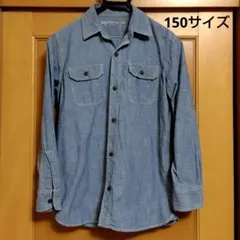 GapKids デニムブルー 長袖シャツ