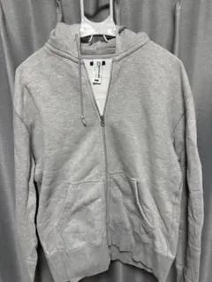 【値段交渉可能】LOOPWHEELER×BEAMS コラボ　グレー パーカー L