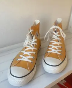 All Star コンバースイエロー ハイカット スニーカー