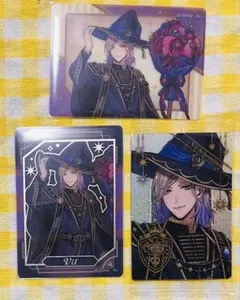 ツイステ ヴィル ブルームバースデー ふぁぼカ レア ウエハース 箔押し セット