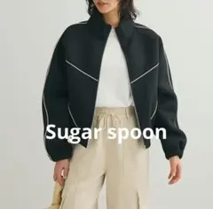 Sugar spoonシュガースプーン ライントラック ジャケット ブラック F