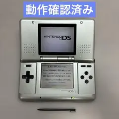 動作確認済み　初代 ニンテンドーDS本体 プラチナシルバー