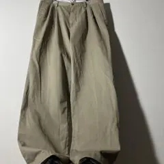 ヤ*タ様 2009年製 dockers 2タック ワイド チノパン カーキベージ