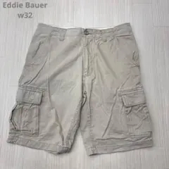 Eddie Bauer エディーバウアー カーゴ ハーフパンツ ベージュ 32